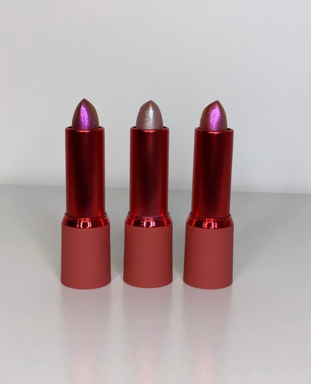 Metallic lipstick